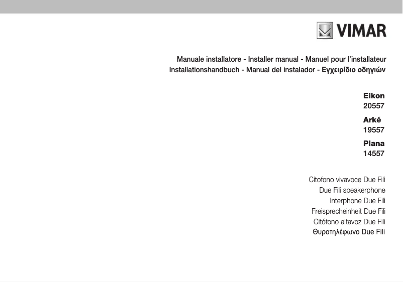 Image de la première page du manuel de l'appareil 19557