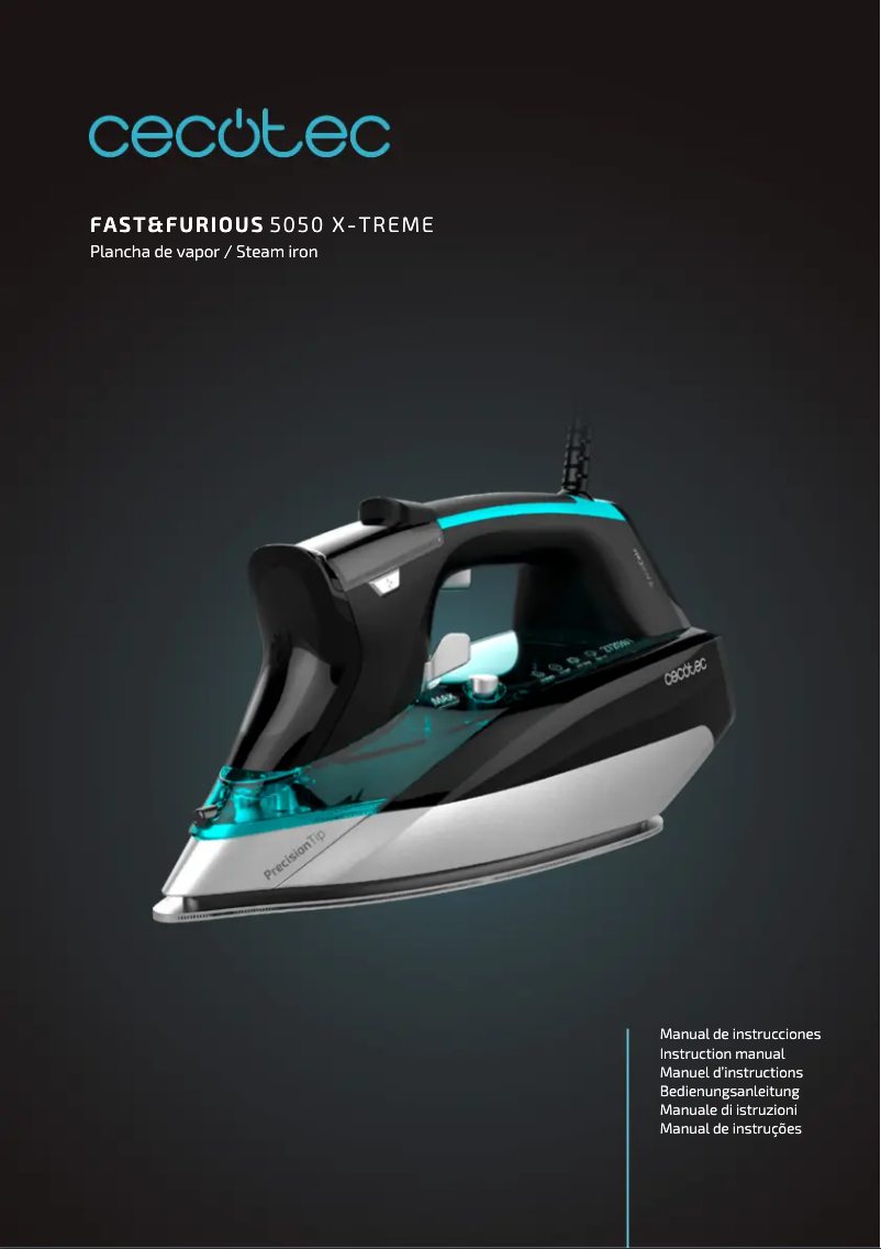 Página 1 del manual Manual de usuario Cecotec Fast&Furious 5050 X-Treme