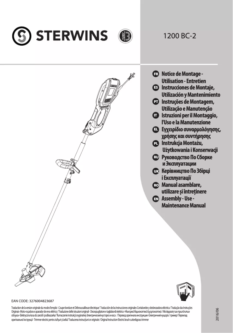 Página 1 del manual Manual de usuario Sterwins 1200 BC-2