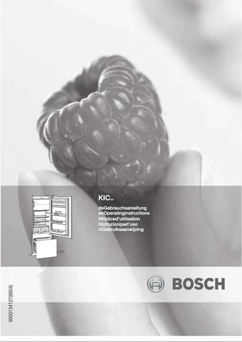 Página 1 del manual Manual de usuario Bosch KIC38A40