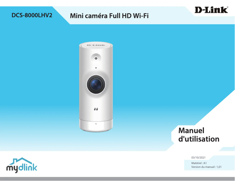 Page 1 de la notice Manuel utilisateur D-Link DCS-8000LHV2