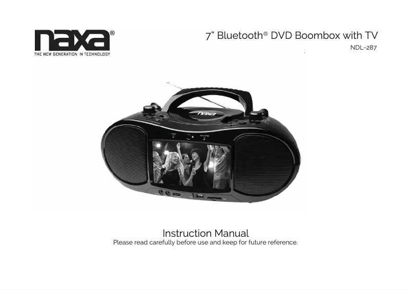 Página 1 del manual Manual de usuario Naxa NDL-287