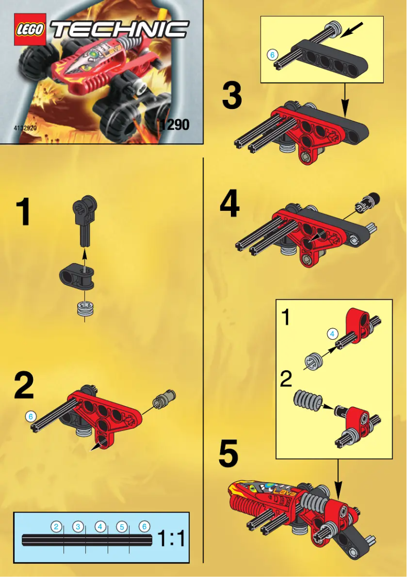Page n°1 - Manuel utilisateur Lego VOLCANO CLIMBER