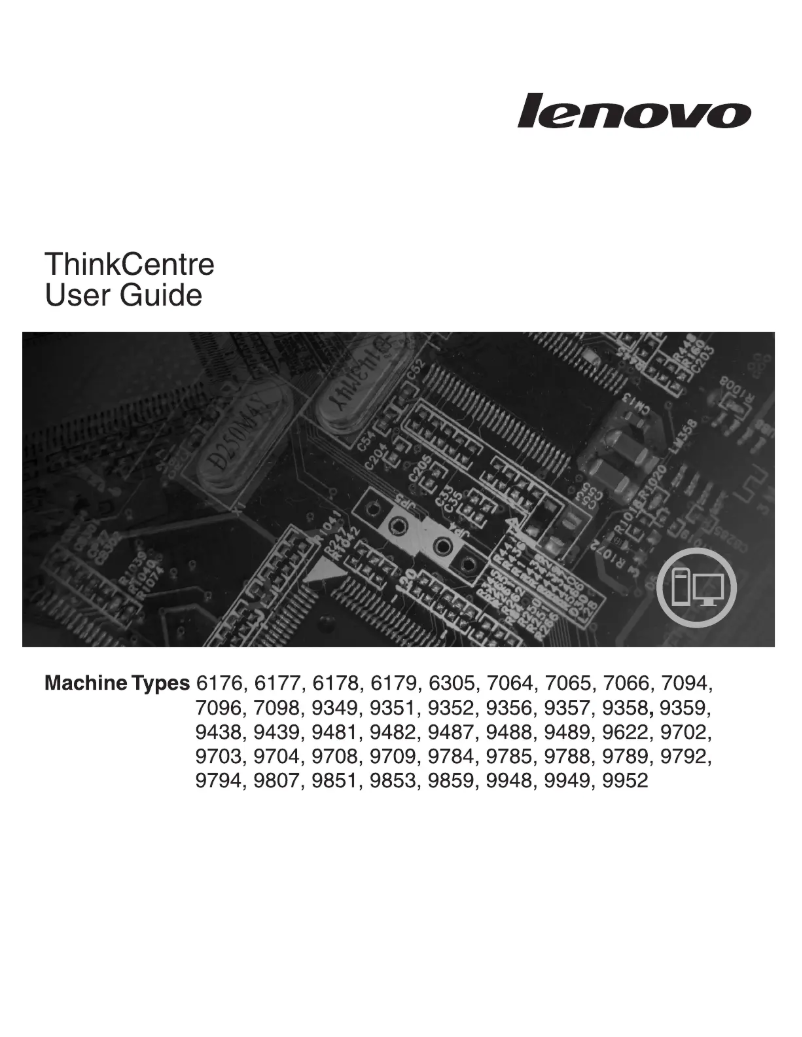 Page n°1 - Manuel utilisateur Lenovo ThinkCentre A57