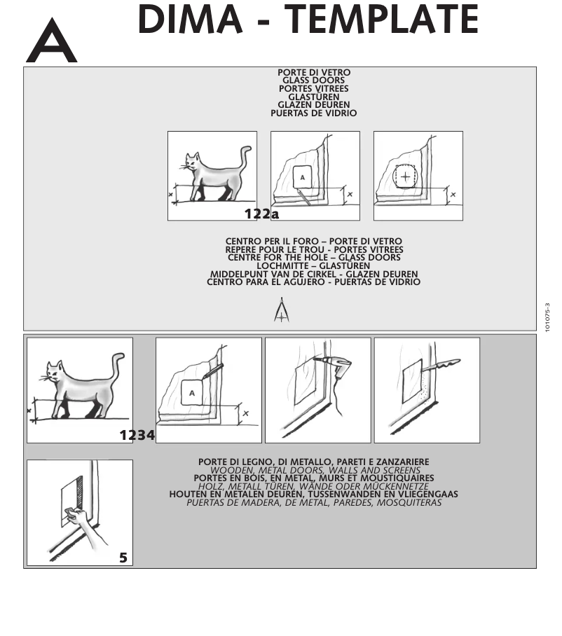 Page 1 de la notice Instructions / montage Ferplast Swing 7