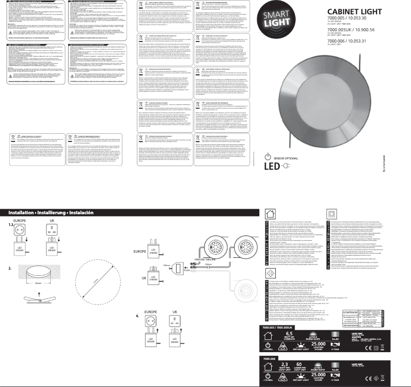Page 1 de la notice Manuel utilisateur Smartwares 10.053.31