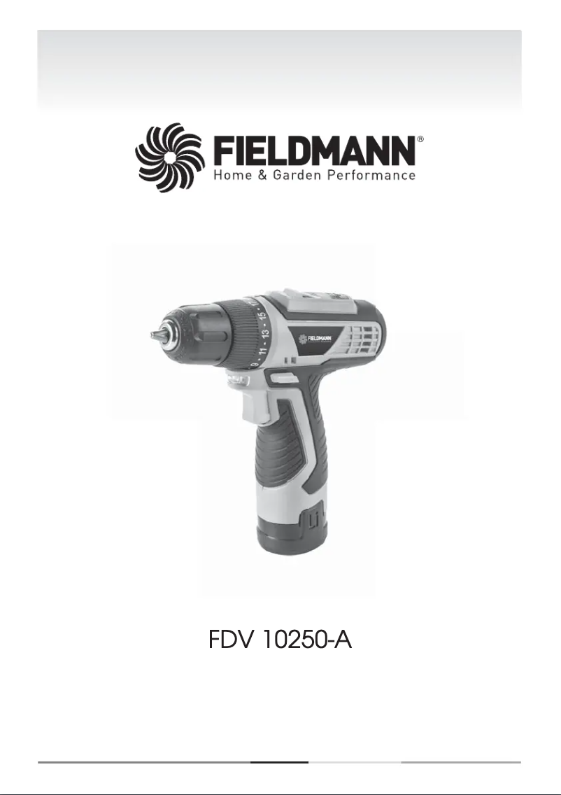 Page 1 de la notice Manuel utilisateur Fieldmann FDV 10250-A