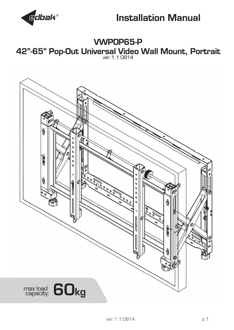 Image de la première page du manuel de l'appareil VWPOP65-P