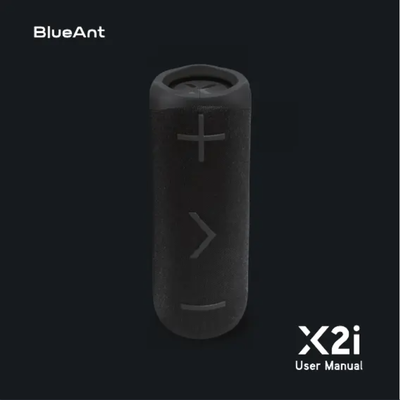 Page n°1 - Manuel utilisateur BlueAnt X2i