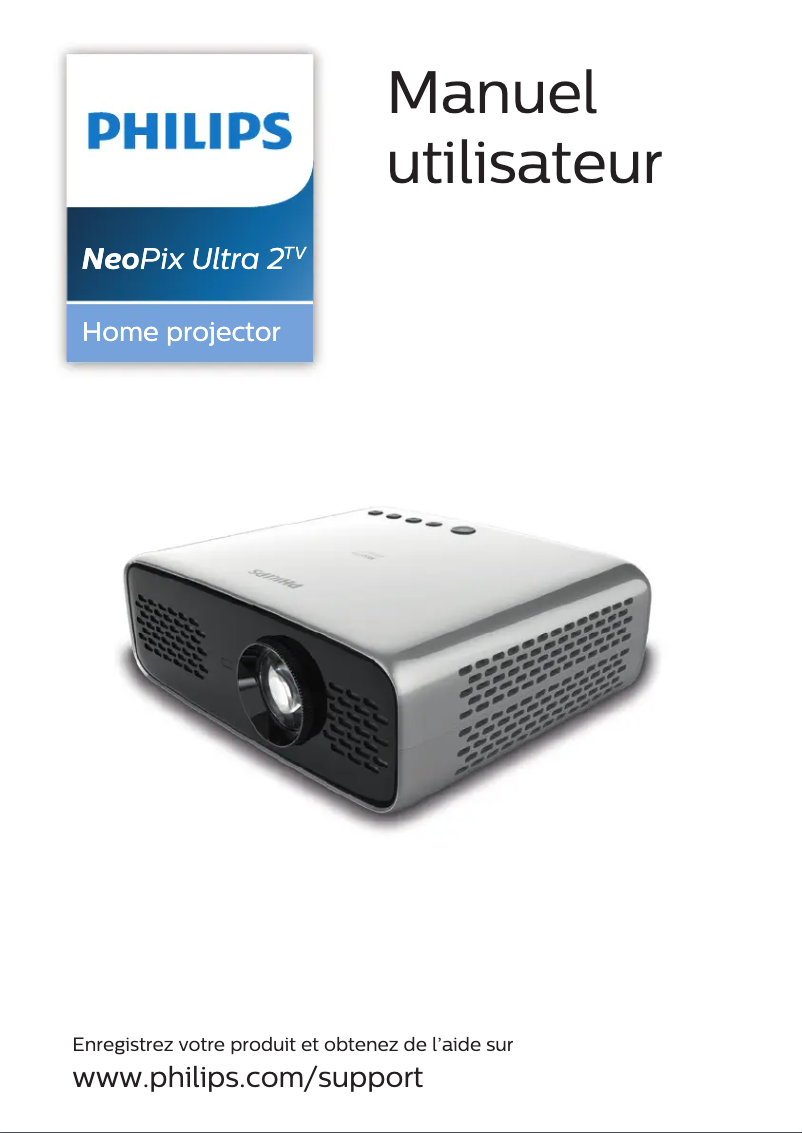 Page n°1 - Manuel utilisateur Philips Neopix Ultra 2Tv NPX643