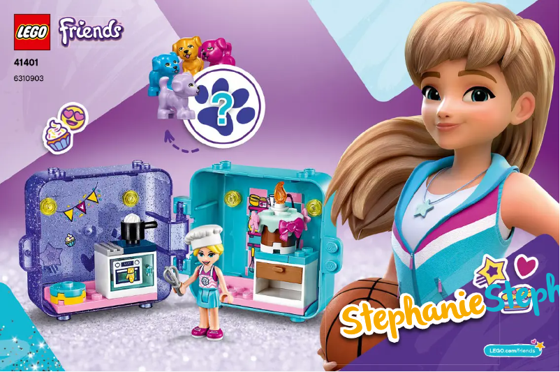 Page 1 de la notice Manuel utilisateur Lego Friends 41401