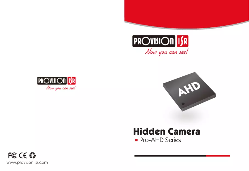 Página 1 del manual Manual de usuario Provision-ISR IV-380AHD37