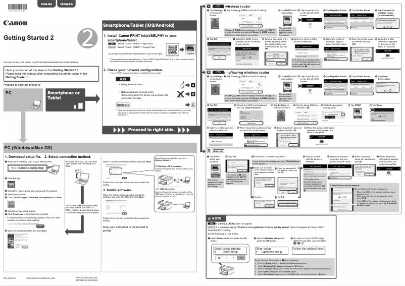 Página 1 del manual Manual de usuario Canon Pixma E484