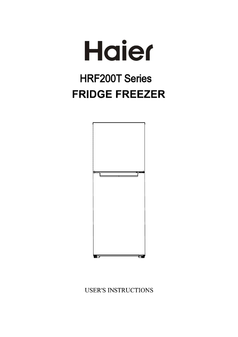Página 1 del manual Manual de usuario Haier HRF200TS