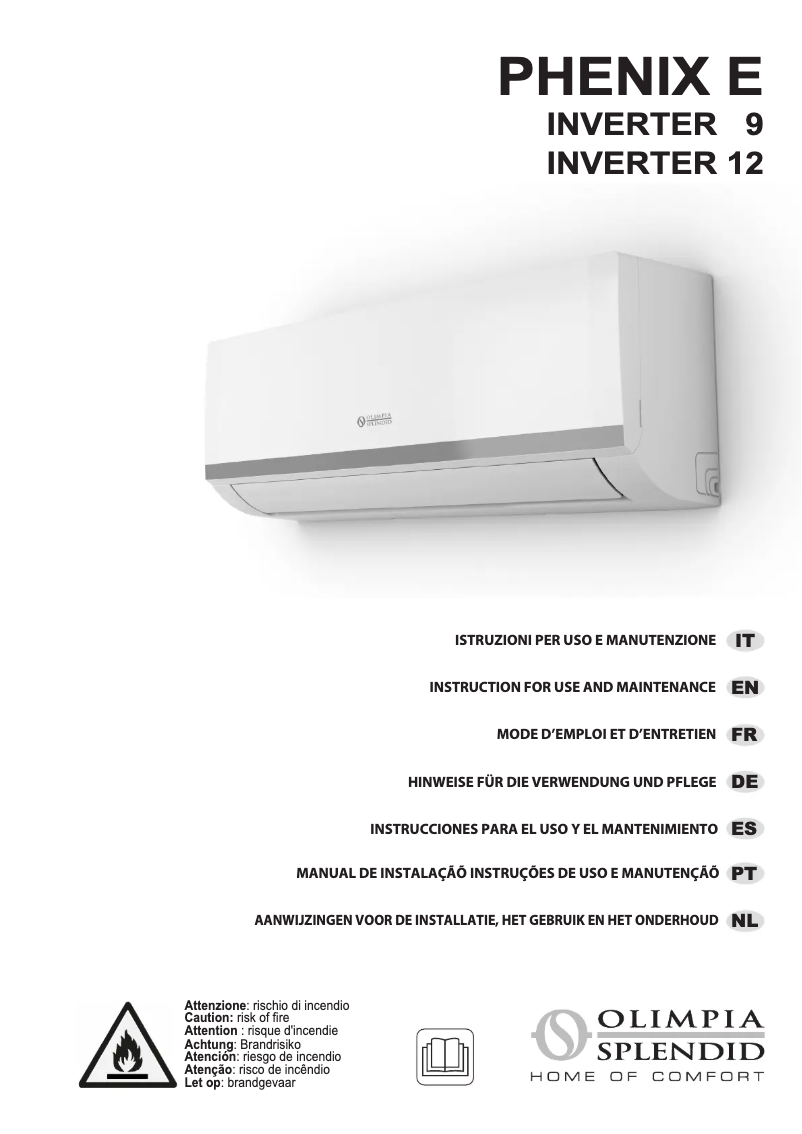 Image de la première page du manuel de l'appareil Phenix E