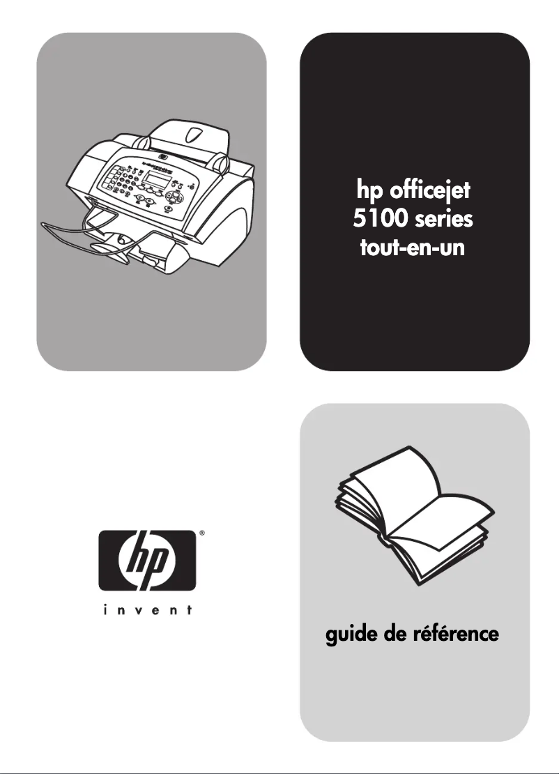 Page n°1 - Manuel utilisateur HP Officejet 5100