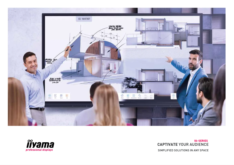 Page n°1 - Brochure Iiyama ProLite TE7504MIS