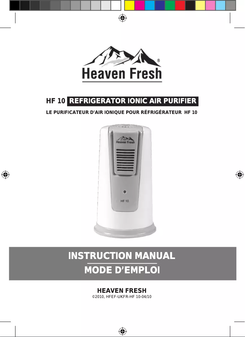 Page n°1 - Manuel utilisateur Heaven Fresh HF10