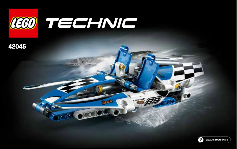 Page n°1 - Consignes visuelles Lego Technic 42045