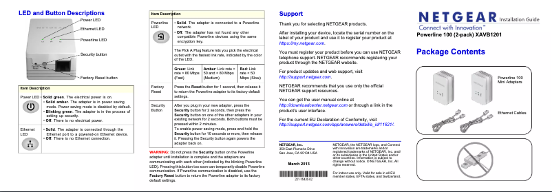 Image de la première page du manuel de l'appareil XAV1201