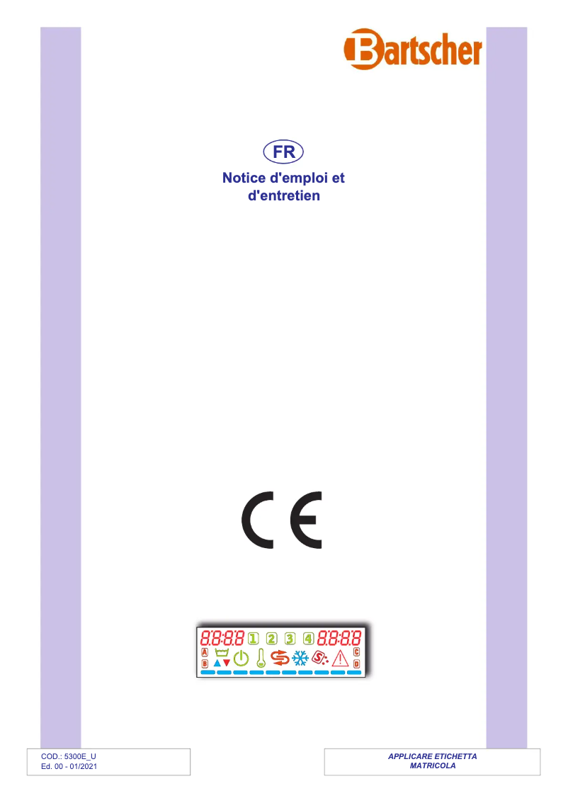 Image de la première page du manuel de l'appareil US PPlus500 LPWR