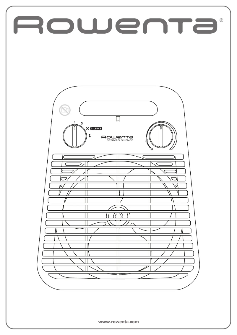 Página 1 del manual Manual de usuario Rowenta Sprinto Silence SO2035