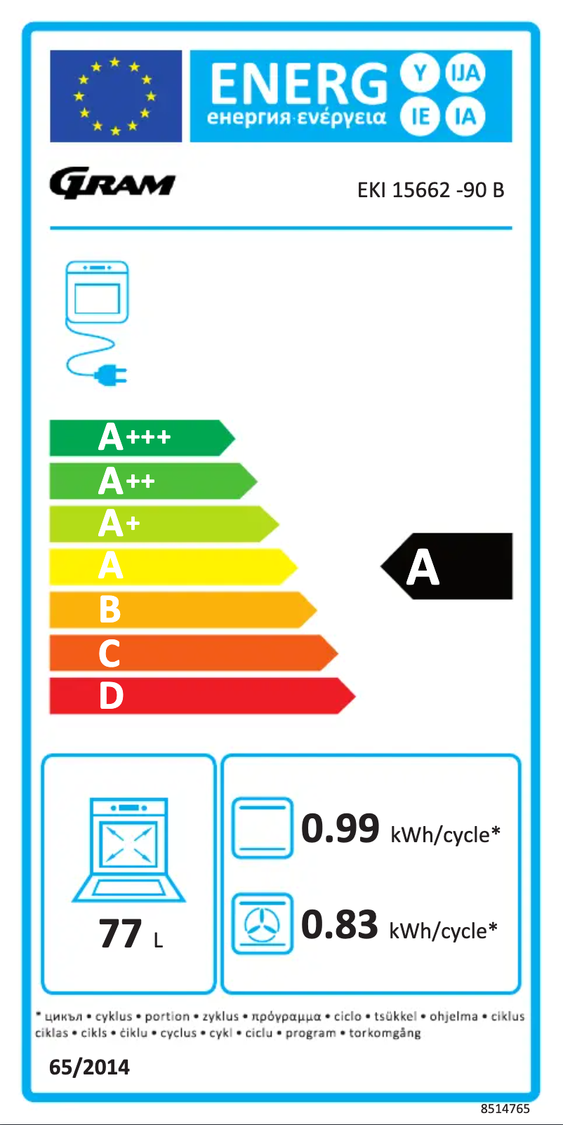 Image de la première page du manuel de l'appareil EKI 15662-90 B