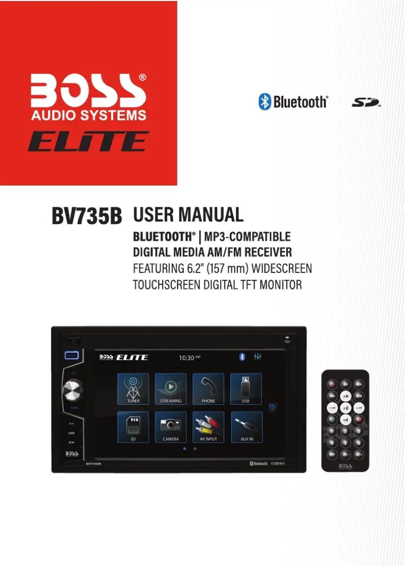 Page n°1 - Manuel utilisateur Boss BV735B