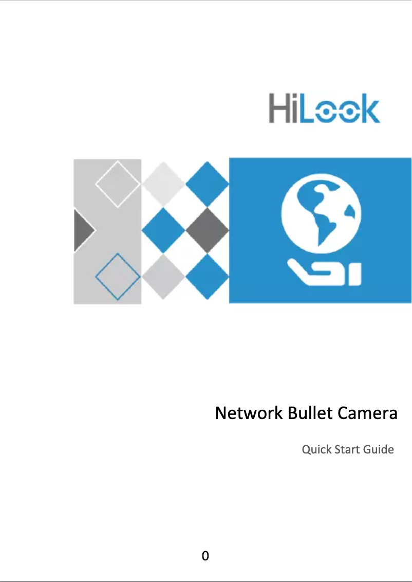 Page n°1 - Manuel utilisateur HiLook IPC-B200-D