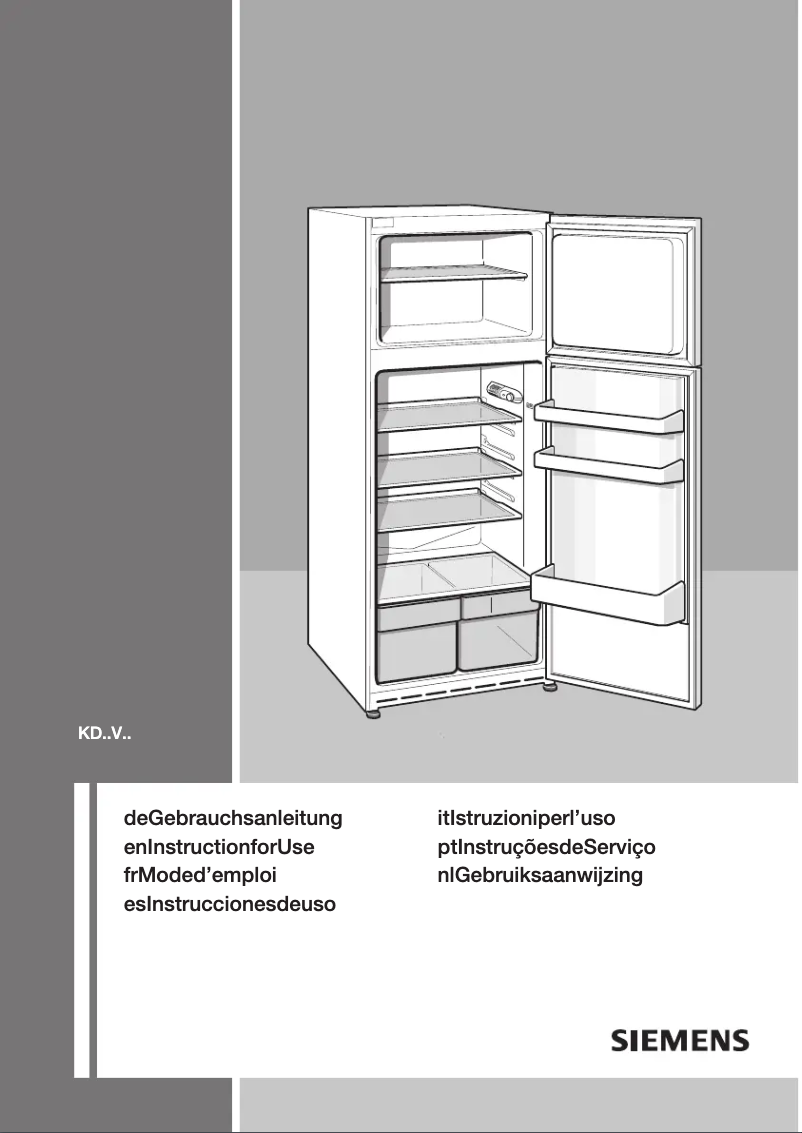 Image de la première page du manuel de l'appareil KD32VV00