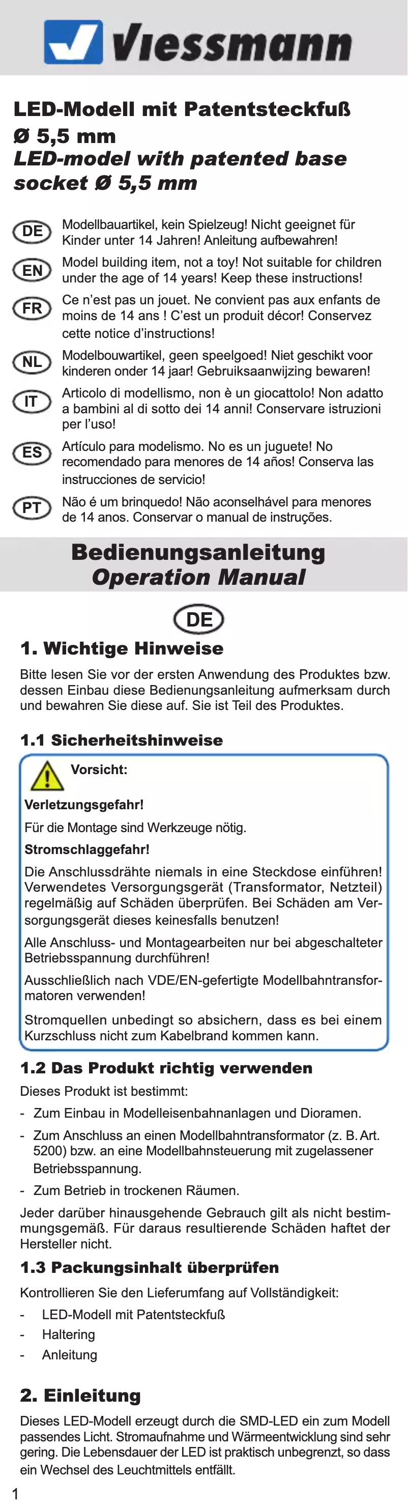 Imagen de la primera página del manual del dispositivo 6331