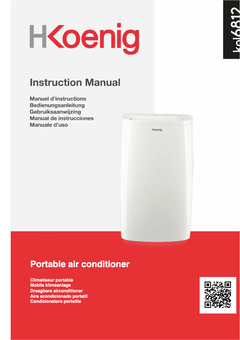 Image de la première page du manuel de l'appareil KOL6812