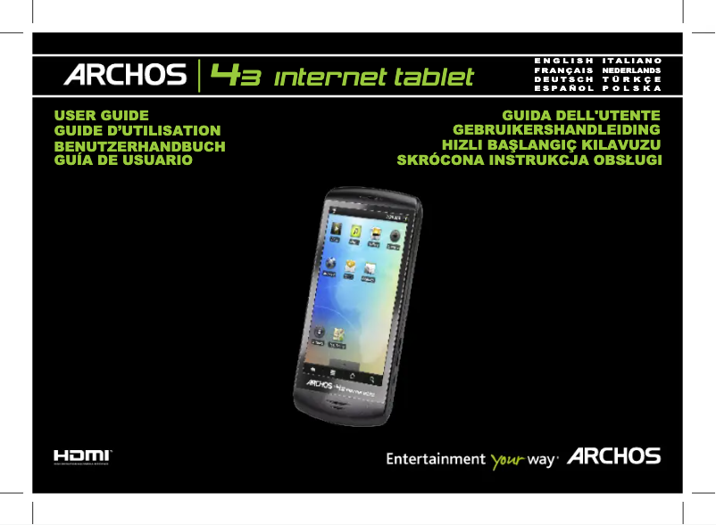 Image de la première page du manuel de l'appareil 43