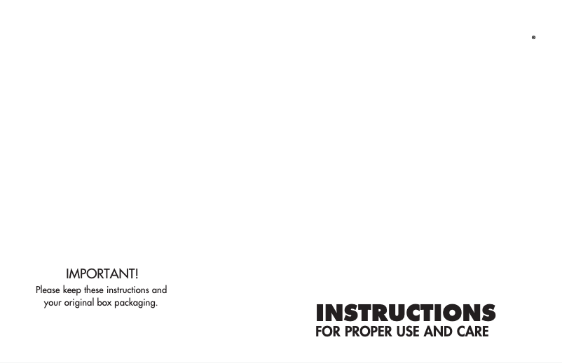 Page n°1 - Manuel utilisateur Deni 9700