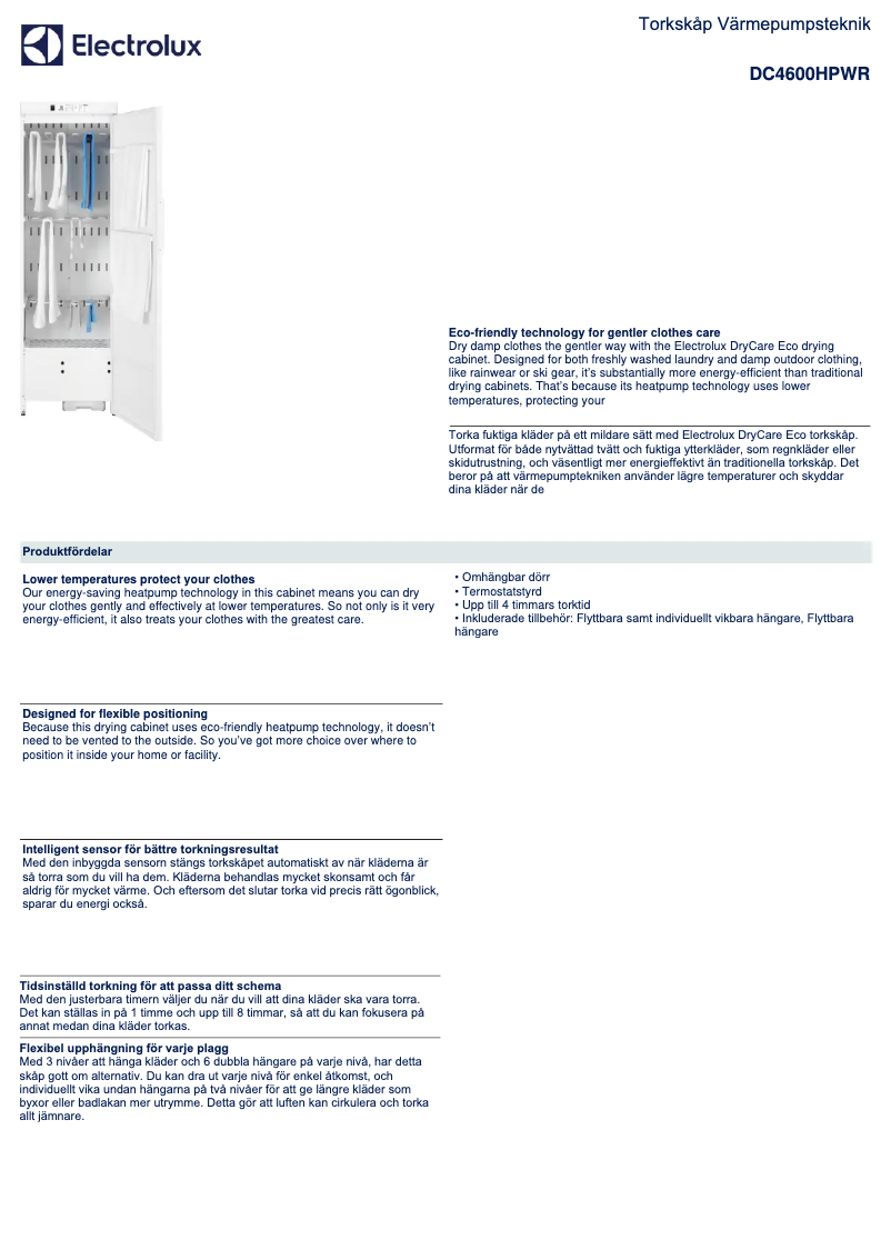 Image de la première page du manuel de l'appareil DC4600HPWR