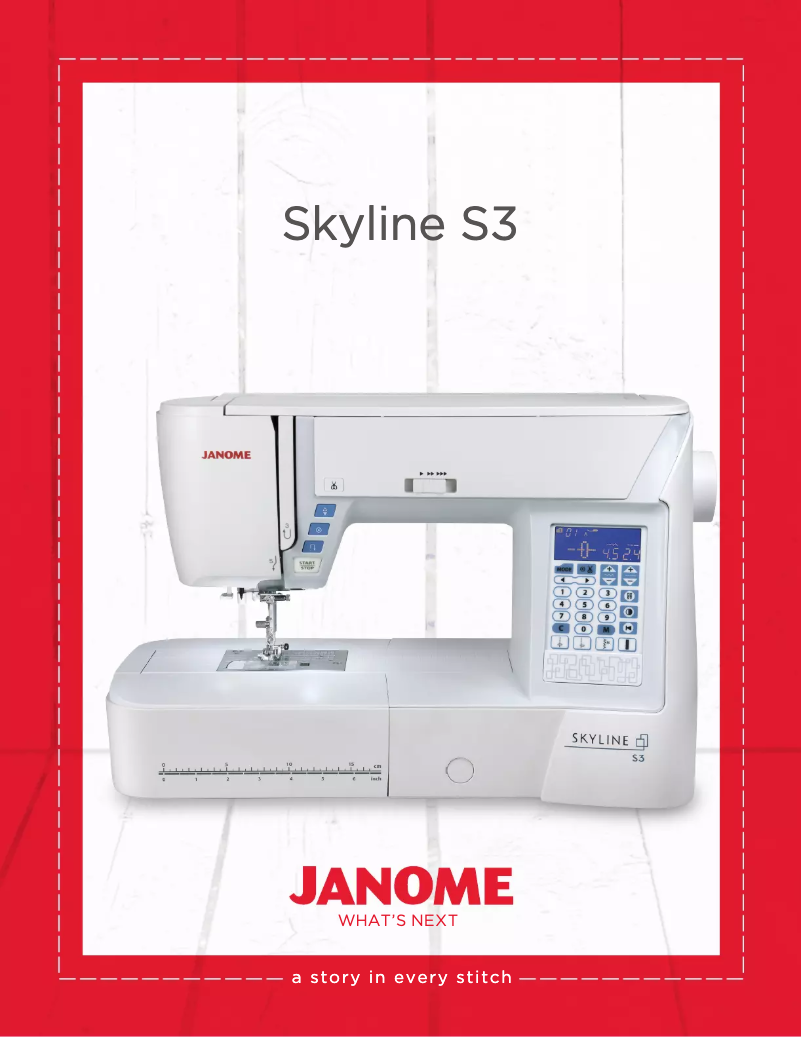 Image de la première page du manuel de l'appareil Skyline S3