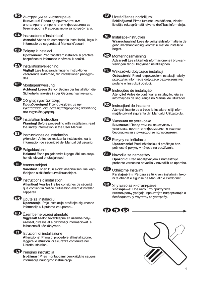 Image de la première page du manuel de l'appareil SB330NIMS