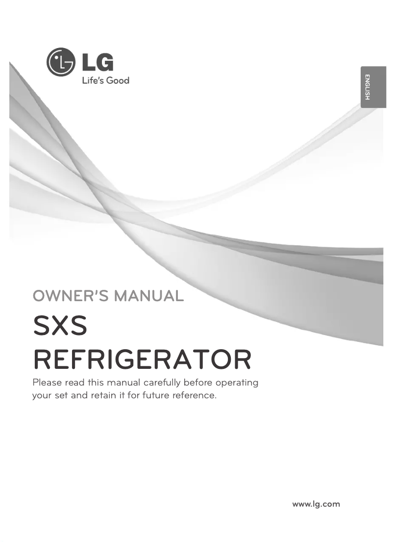 Image de la première page du manuel de l'appareil GS5162AEEV