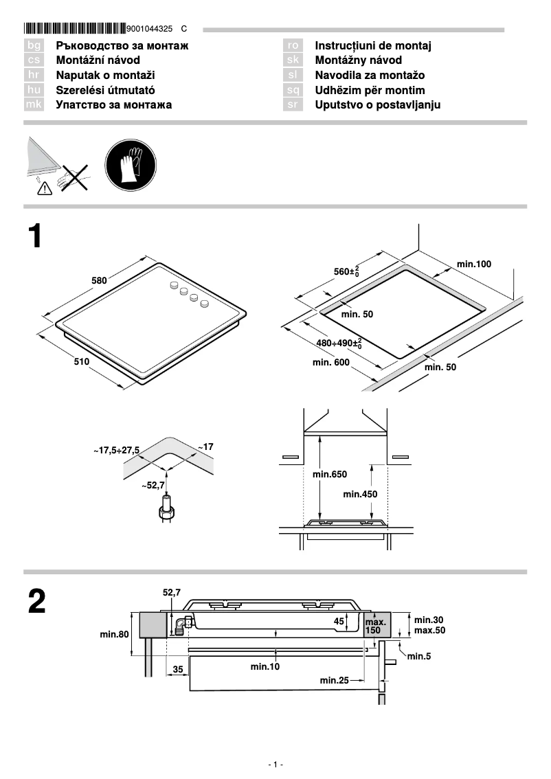 Page n°1 - Manuel utilisateur Bosch PBP6B3B60
