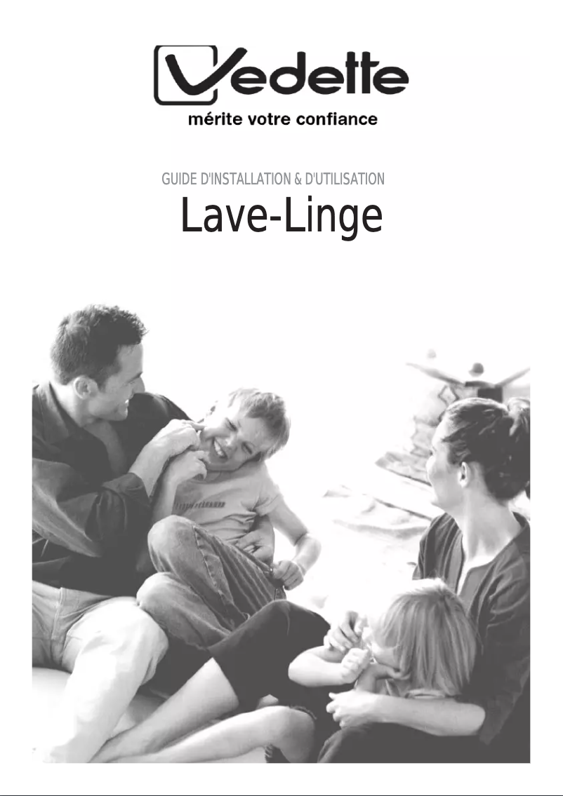 Image de la première page du manuel de l'appareil VLF722W