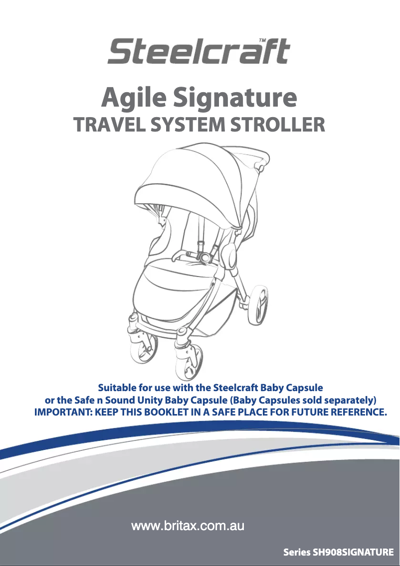 Image de la première page du manuel de l'appareil Agile Signature