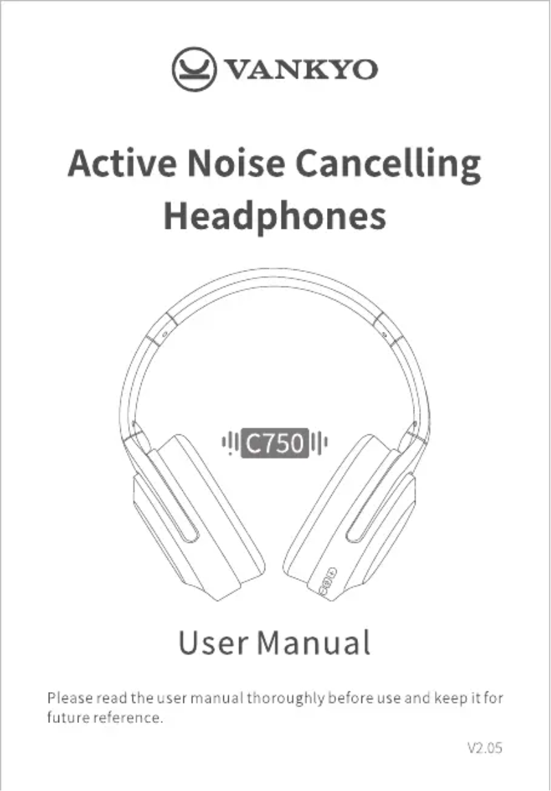 Page n°1 - Manuel utilisateur Vankyo C750