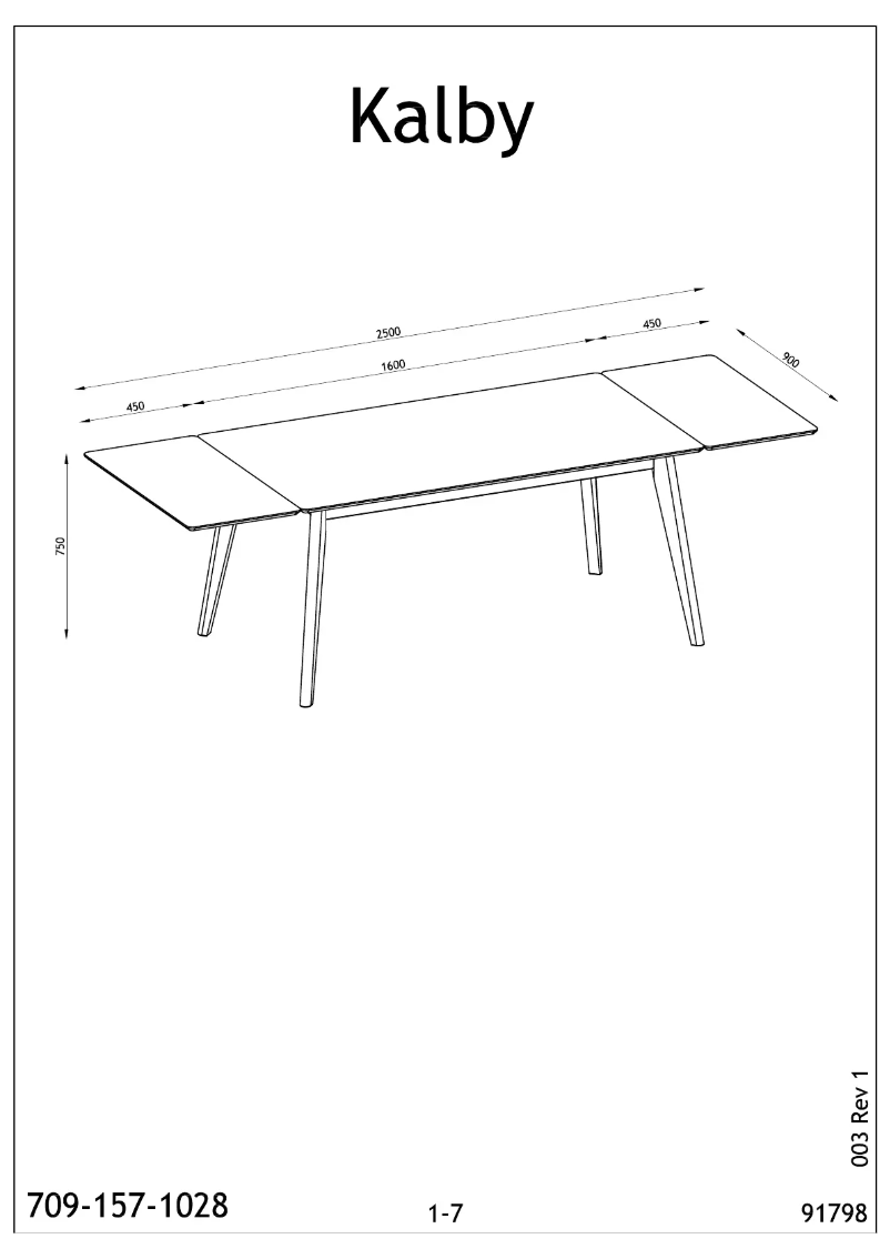 Image de la première page du manuel de l'appareil Kalby