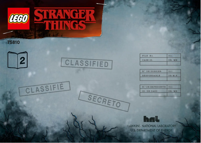 Image de la première page du manuel de l'appareil Stranger Things 75810