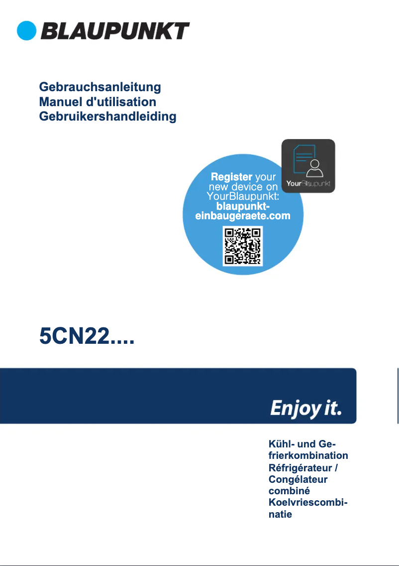 Page n°1 - Guide d'installation Blaupunkt 5CN221FE0