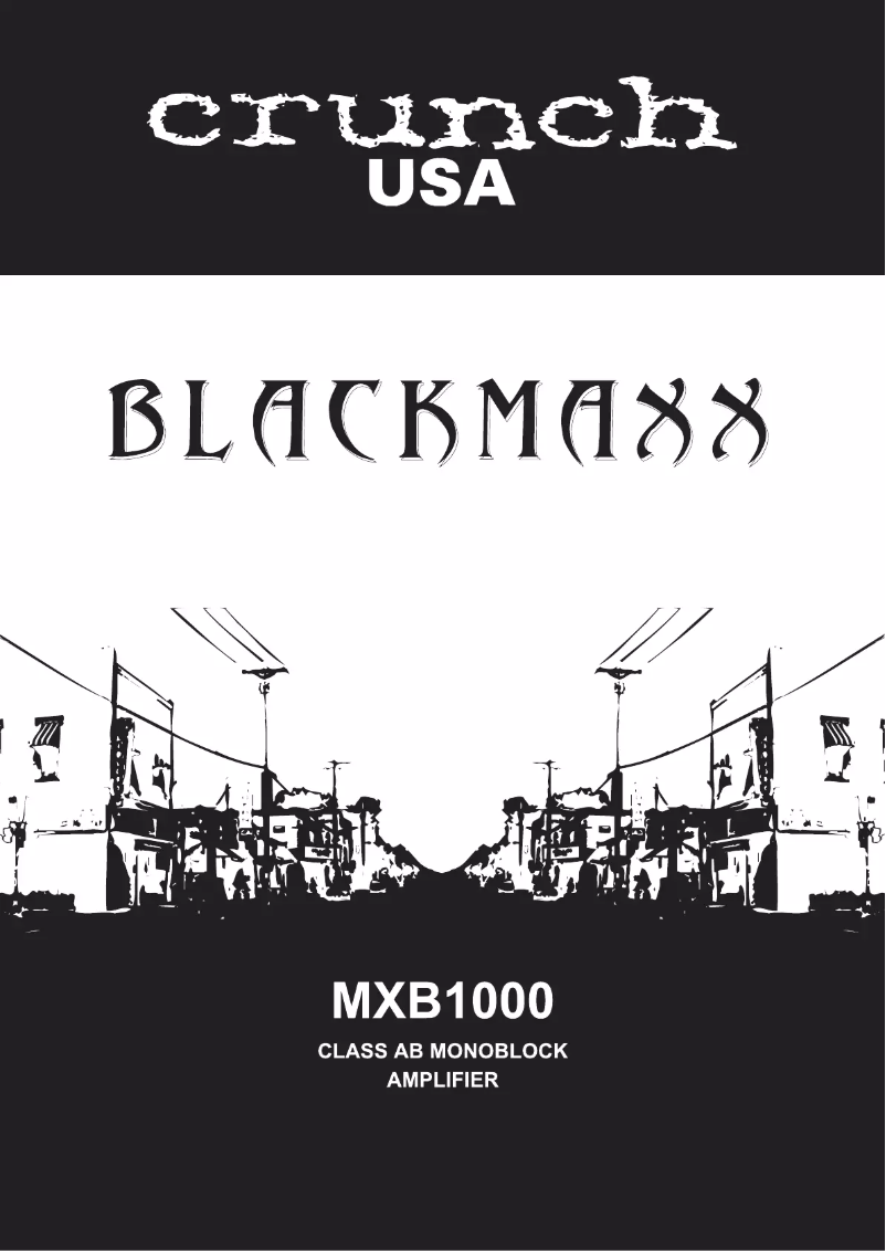 Image de la première page du manuel de l'appareil MXB 480