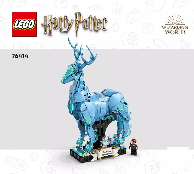 Image de la première page du manuel de l'appareil Harry Potter 76414