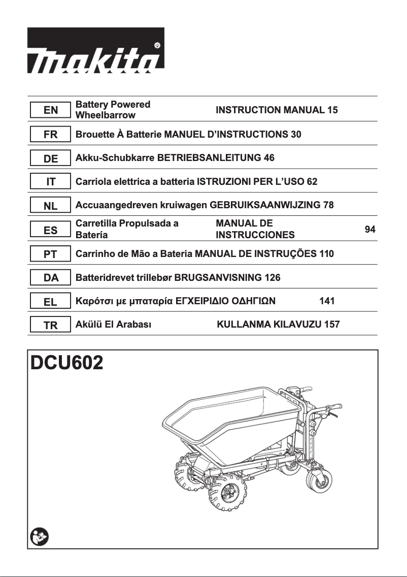 Page n°1 - Manuel utilisateur Makita DCU602
