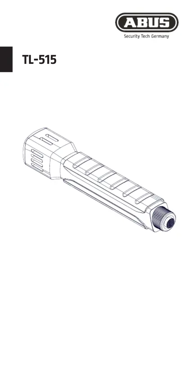 Page n°1 - Manuel utilisateur Abus TL-515