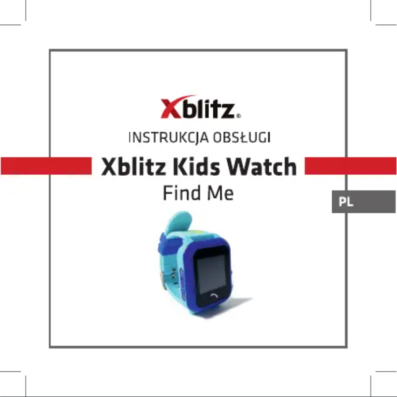 Page n°1 - Manuel utilisateur Xblitz Find Me